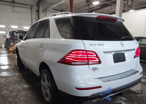 2016 Mercedes-Benz Gle 350 4Matic from USA, damaged, VIN 4JGDA5HB1GA727990